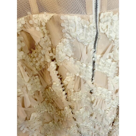 BCBGMaxazria Strapless Sequin Paiette Corset Dress NWT - Size 14 - Picture 3 of 9